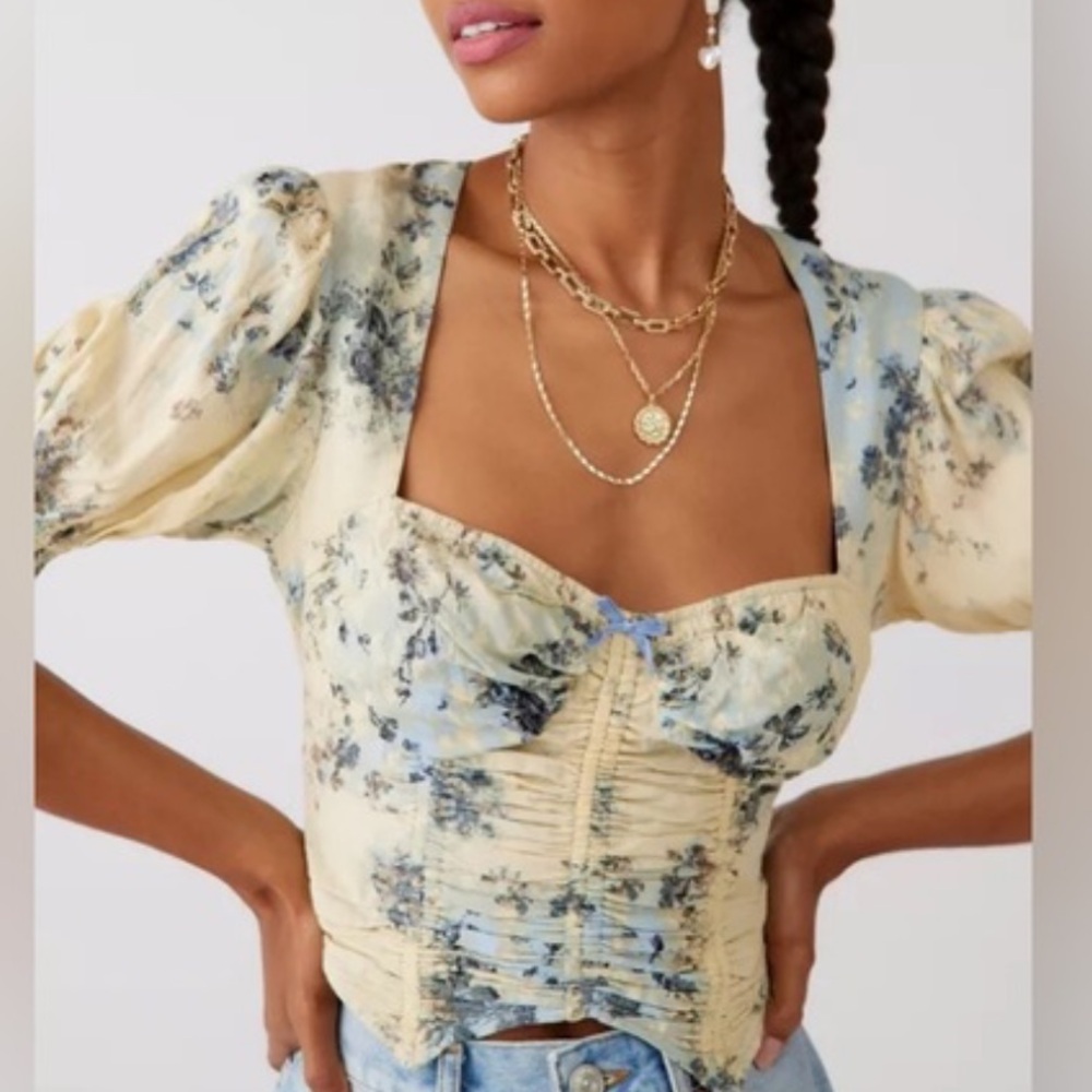Urban Outfitters Festival Cropped Tank Top Size Medium
